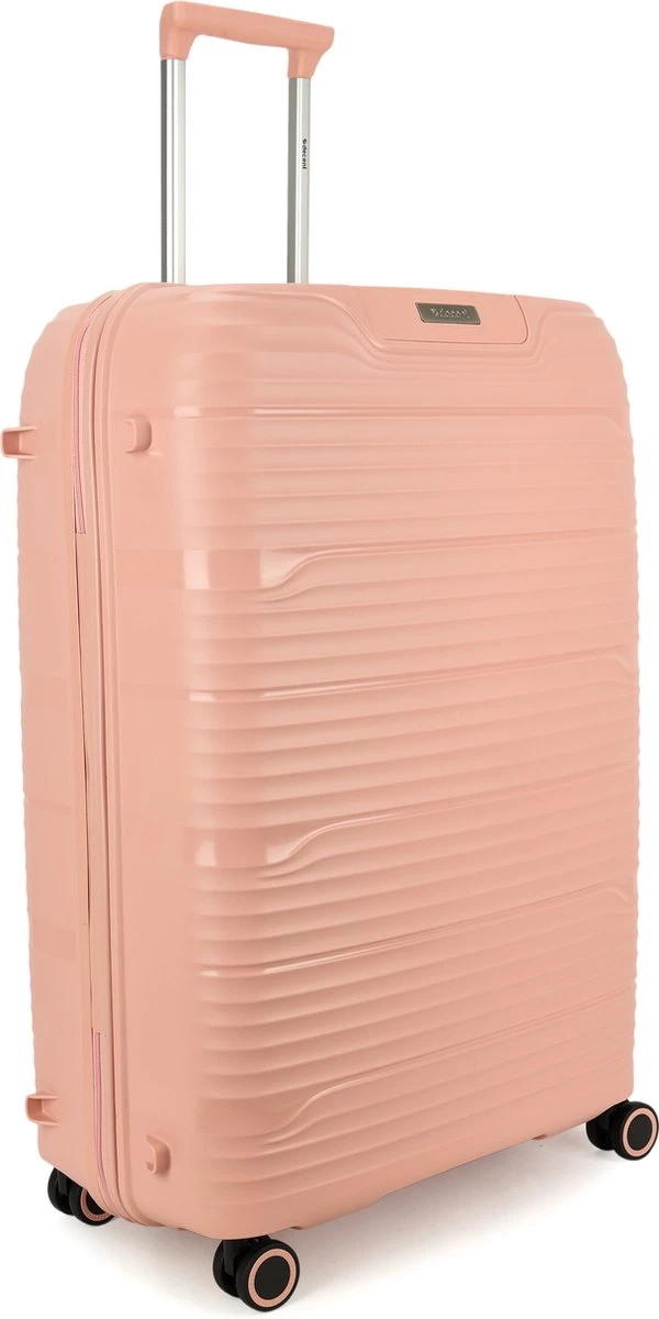 Decent EXPLORER PP Trolley 77 cm - 106 Liter - TSA slot - Pink Decent EXPLORER PP Trolley 77 Cm - 106 Liter - TSA Slot - Pink -Optimaal Reisopslag Winkel 600x1200 5