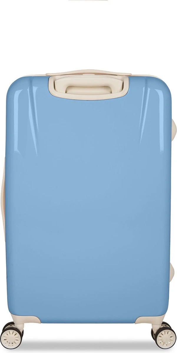 SUITSUIT - Fabulous Fifties - Alaska Blue - Reiskoffer (66 cm) SUITSUIT - Fabulous Fifties - Alaska Blue - Reiskoffer (66 Cm) -Optimaal Reisopslag Winkel