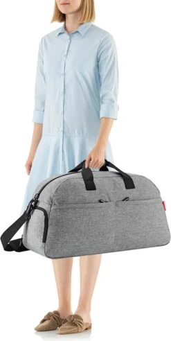 Reisenthel Overnighter Plus Reistas - 50L - Twist Silver Grijs 5 Reisenthel Overnighter Plus Reistas - 50L - Twist Silver Grijs -Optimaal Reisopslag Winkel 602x1200 4