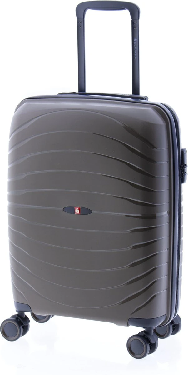 Gladiator Kick-Off Handbagage Koffer Expandable - 55 cm - 36/40 liter - Eco Friendly Recyclebaar PP - Khaki Groen Gladiator Kick-Off Handbagage Koffer Expandable - 55 Cm - 36/40 Liter - Eco Friendly Recyclebaar PP - Khaki Groen -Optimaal Reisopslag Winkel