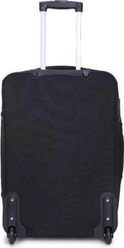 Decent Basic-Line Medium Trolley 63 Cm - Zwart -Optimaal Reisopslag Winkel 603x1200