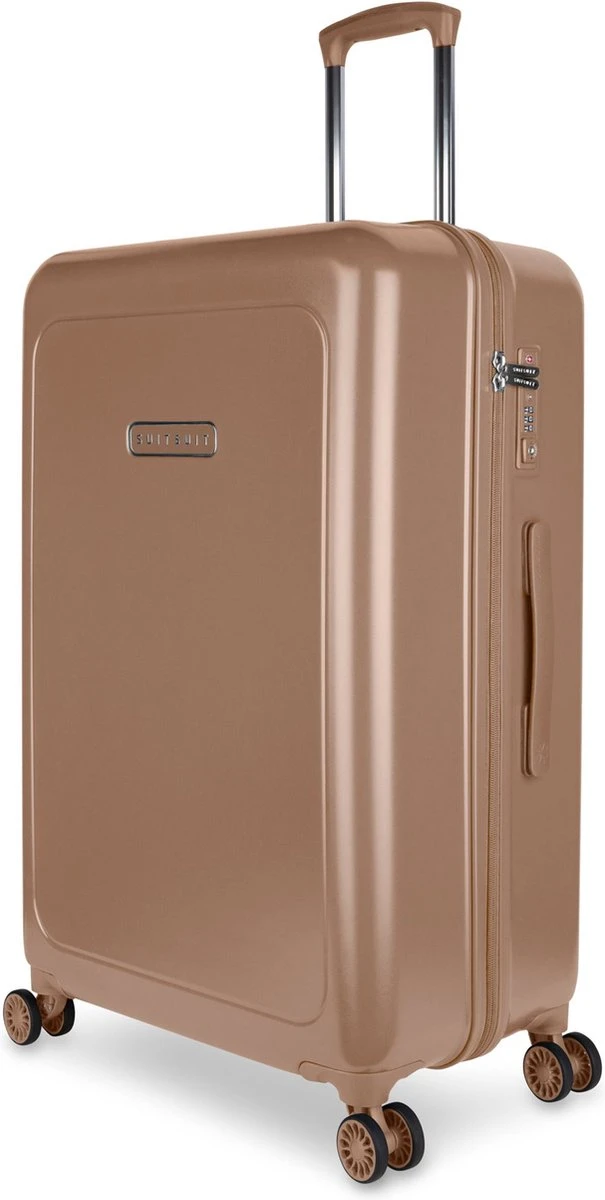 SUITSUIT - Blossom - Mocha Mousse - Reiskoffer (76 cm) SUITSUIT - Blossom - Mocha Mousse - Reiskoffer (76 Cm) -Optimaal Reisopslag Winkel 605x1200 1