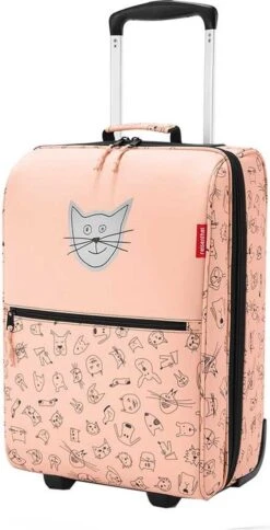 Reisenthel Trolley XS Kids Reiskoffer Kind - Maat XS - 12L - Cats&Dogs Rose Roze -Optimaal Reisopslag Winkel 613x1200