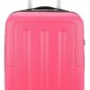 Decent Handbagage Koffer / Trolley / Reiskoffer - 50 Cm - 32 Liter - ABS - Neon-Fix - Roze