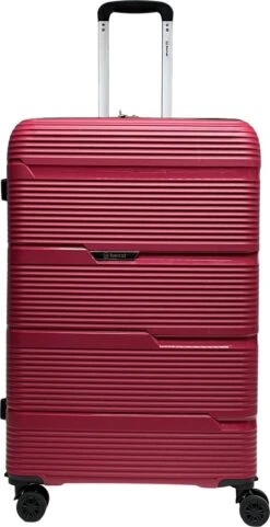Benzi Izeda Grote Koffer - 75 Cm - 95 Liter - Rood -Optimaal Reisopslag Winkel 616x1200 4
