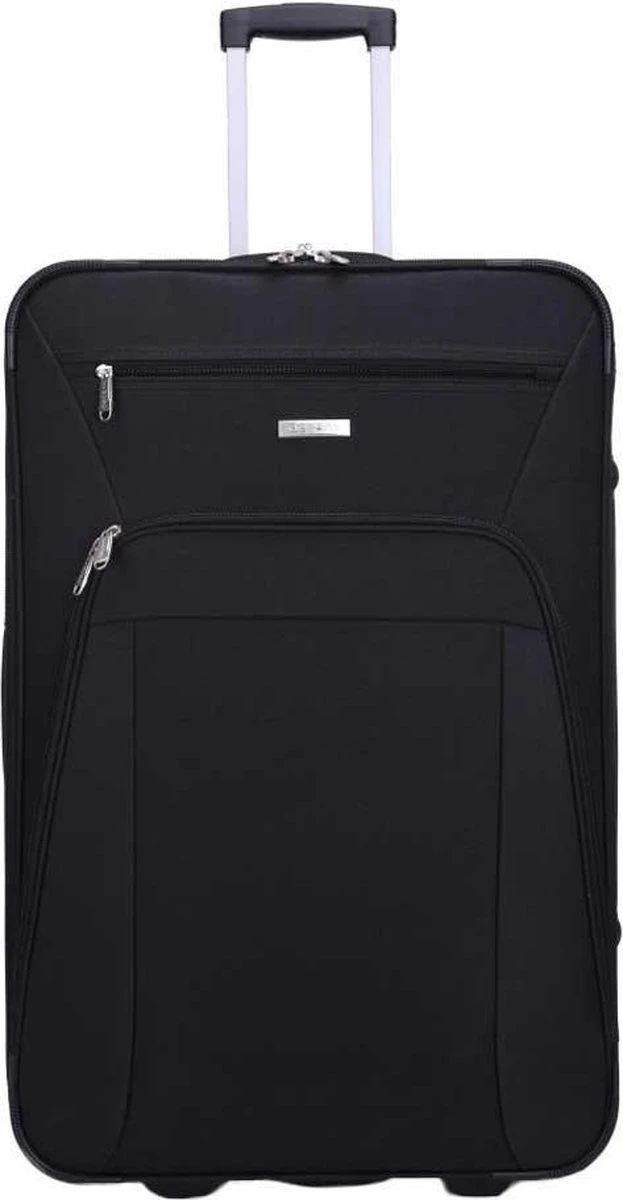 Decent Basic-Line Large Trolley 73 cm - Zwart Decent Basic-Line Large Trolley 73 Cm - Zwart -Optimaal Reisopslag Winkel 623x1200 3