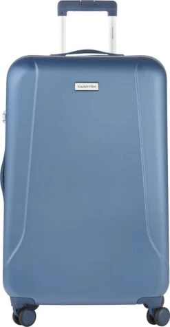 CarryOn Skyhopper Reiskoffer - 78cm TSA Trolley Met OKOBAN - Dubbele Wielen - Blauw -Optimaal Reisopslag Winkel 624x1200 3