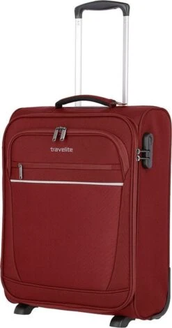 Travelite Cabin 2 Wheel Trolley Bordeaux -Optimaal Reisopslag Winkel 631x1200 4