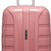 ©TROLLEYZ - Paris No.5 - Trolley - 55cm Met TSA Slot - Dubbele Wielen - 360° Spinners - 100% Polypropyleen - Handbagage Koffer In Rose Blush -Optimaal Reisopslag Winkel 634x1200
