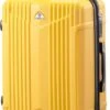 Tesla PC - Reiskoffer - 65 Cm - 4 Wielen - Geel -Optimaal Reisopslag Winkel 634x1200 6