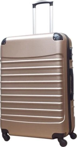 Castillo Quadrant 2 Delige ABS Kofferset (XL + S) - Champagne -Optimaal Reisopslag Winkel 634x1200 7