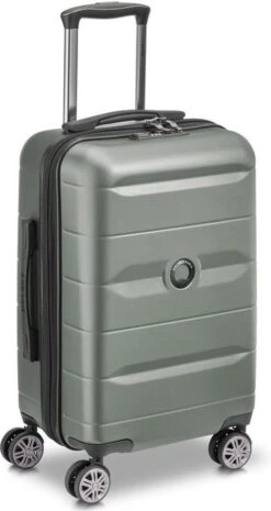 Delsey Comete+ Handbagage Koffer - 55 Cm - Groen -Optimaal Reisopslag Winkel 637x1200