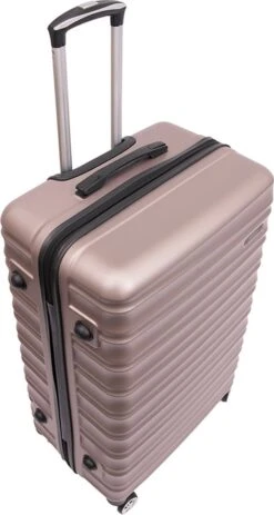 Tobeyz - Kofferset - 3-delig Lichtbruin Handbagage - Verrijdbaar Op 4 Wielen - Stevig ABS - Lichtgewicht, Trolley -Optimaal Reisopslag Winkel 640x1200 3