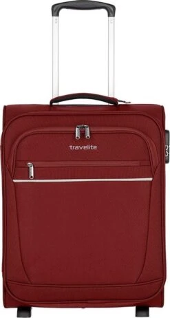 Travelite Cabin 2 Wheel Trolley Bordeaux -Optimaal Reisopslag Winkel 642x1200 1