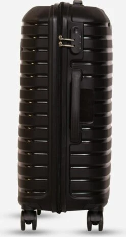 ©TROLLEYZ - Berlin No.11 - Reiskoffer 69cm Met Cijferslot - Dubbele Wielen - 360° Spinners - 100% Polypropyleen- Reiskoffer In Night Black -Optimaal Reisopslag Winkel 642x1200 6