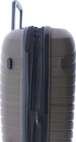 Gladiator Kick-Off Middelgrote Koffer Expandable - 67 Cm - 72/90 Liter - Eco Friendly Recyclebaar PP - Khaki Groen -Optimaal Reisopslag Winkel 643x1200 6