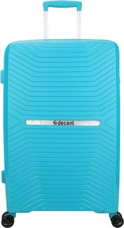 Decent CROSS-ONE PP Trolley 76 Cm - 94 Liter - TSA Slot - Lightblue -Optimaal Reisopslag Winkel 657x1200 4