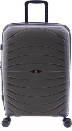 Gladiator Kick-Off Middelgrote Koffer Expandable - 67 Cm - 72/90 Liter - Eco Friendly Recyclebaar PP - Khaki Groen -Optimaal Reisopslag Winkel 659x1200 2