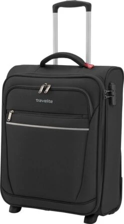 Travelite Cabin 2 Wheel Trolley Black -Optimaal Reisopslag Winkel 663x1200 2