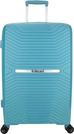 Decent CROSS-ONE PP Trolley 76 Cm - 94 Liter - TSA Slot - Petrol -Optimaal Reisopslag Winkel 666x1200 4