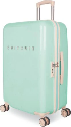 SUITSUIT - Fabulous Fifties - Luminous Mint - Reiskoffer (66 Cm) -Optimaal Reisopslag Winkel 669x1200