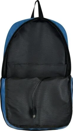 SafeSave Rugtas – Waterafstotende Schooltas Met Laptop Vak En Usb Aansluiting – Schoudertas – 15.6 Inch – Lichtblauw -Optimaal Reisopslag Winkel 673x1200 5