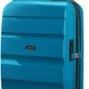 American Tourister Reiskoffer - Bon Air Dlx Spinner 55/20 Tsa (Handbagage) Seaport Blue -Optimaal Reisopslag Winkel 678x1200 1