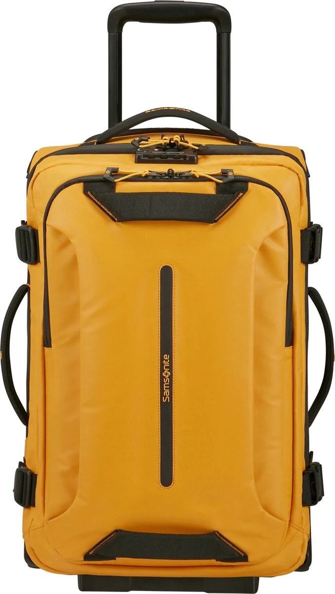 Samsonite reistas met wielenr - Ecodiver Duffle/Wh 55/20 L 35Cm (Handbagage) Yellow Samsonite Reistas Met Wielenr - Ecodiver Duffle/Wh 55/20 L 35Cm (Handbagage) Yellow -Optimaal Reisopslag Winkel 678x1200 5