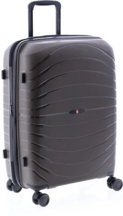 Gladiator Kick-Off Middelgrote Koffer Expandable - 67 Cm - 72/90 Liter - Eco Friendly Recyclebaar PP - Khaki Groen -Optimaal Reisopslag Winkel 684x1200 4