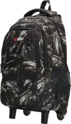 Enrico Benetti Trolleyrugzak - Rugzak Trolley - 2 Wielen - Zwart 3 Enrico Benetti Trolleyrugzak - Rugzak Trolley - 2 Wielen - Zwart -Optimaal Reisopslag Winkel 687x1200 7