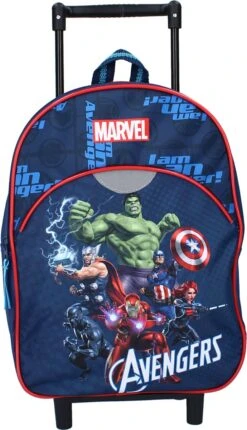 Avengers Thema Trolley/reistas Rugzak Koffertje 33 Cm Voor Kinderen - Weekendtasje Voor Kinderen -Optimaal Reisopslag Winkel 690x1200 4