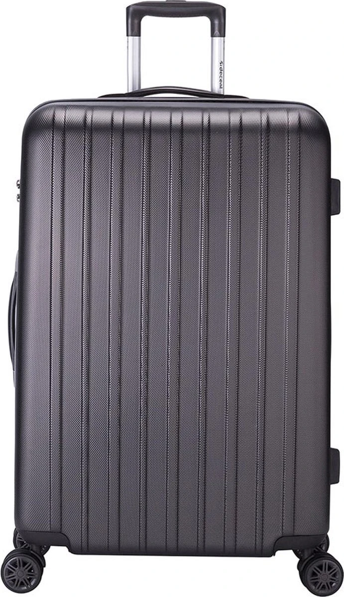Decent Tranporto-One Grote koffer - 76 cm - TSA slot - Anthracite Decent Tranporto-One Grote Koffer - 76 Cm - TSA Slot - Anthracite -Optimaal Reisopslag Winkel 691x1200 2