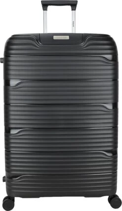 Decent EXPLORER PP Trolley 77 Cm - 106 Liter - TSA Slot - Black -Optimaal Reisopslag Winkel 693x1200