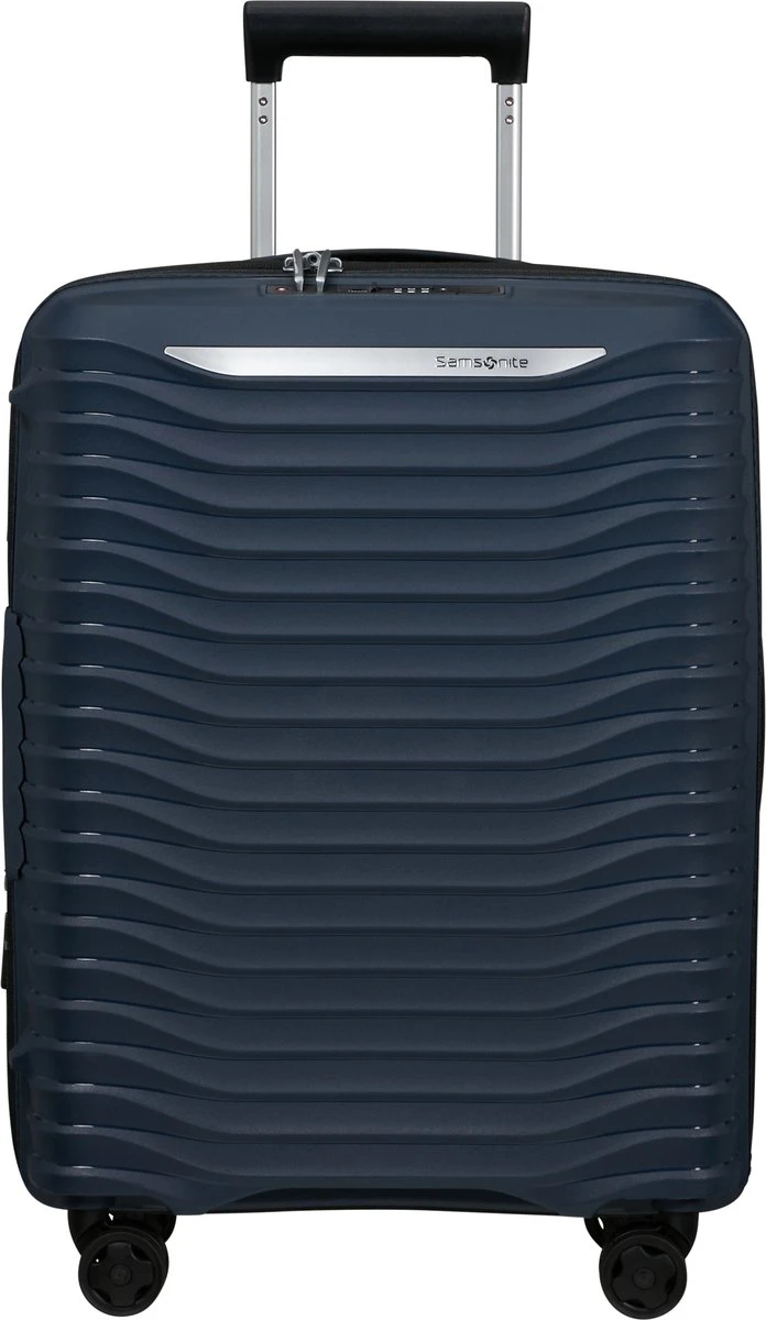 Samsonite Reiskoffer - Upscape Spinner 4 wiel 55/20 Uitbreidbaar (Handbagage) Blue Nights Samsonite Reiskoffer - Upscape Spinner 4 Wiel 55/20 Uitbreidbaar (Handbagage) Blue Nights -Optimaal Reisopslag Winkel 696x1200 3