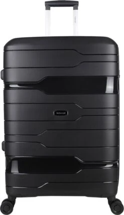 Decent ONE-CITY Large Koffer - 76 Cm - TSA Slot - Zwart -Optimaal Reisopslag Winkel 696x1200 6