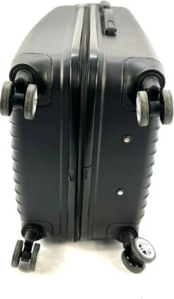 AATravel XL Reiskoffer - Trolley ABS - Met Dubbele Wielen - 76 Cm - 110 Liter - Zwart -Optimaal Reisopslag Winkel 698x1200