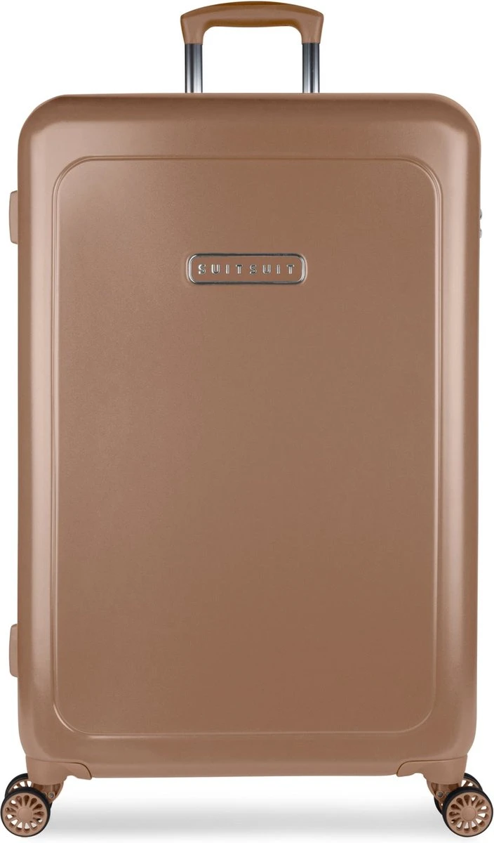 SUITSUIT - Blossom - Mocha Mousse - Reiskoffer (76 cm) SUITSUIT - Blossom - Mocha Mousse - Reiskoffer (76 Cm) -Optimaal Reisopslag Winkel