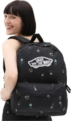 Vans Dames Laptop Rugzak / Rugtas / Laptoptas - Realm - Zwart - 15 Inch 5 Vans Dames Laptop Rugzak / Rugtas / Laptoptas - Realm - Zwart - 15 Inch -Optimaal Reisopslag Winkel 706x1200 6