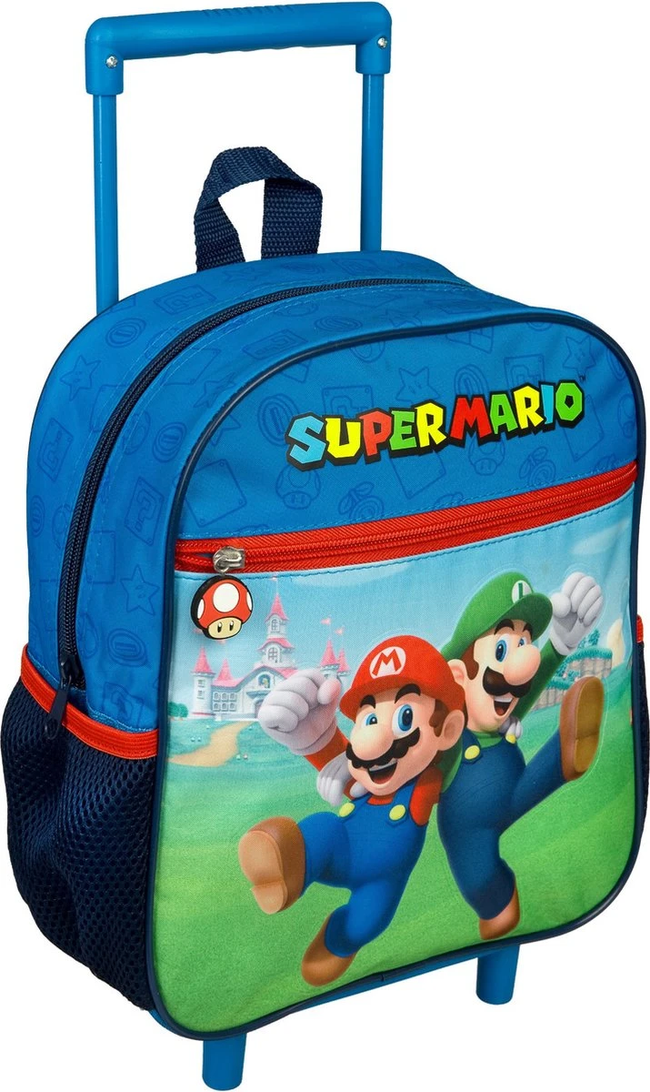Super Mario thema trolley/reistas rugzak koffertje 28 cm voor kinderen - Weekendtasje voor kinderen Super Mario Thema Trolley/reistas Rugzak Koffertje 28 Cm Voor Kinderen - Weekendtasje Voor Kinderen -Optimaal Reisopslag Winkel 715x1200 1