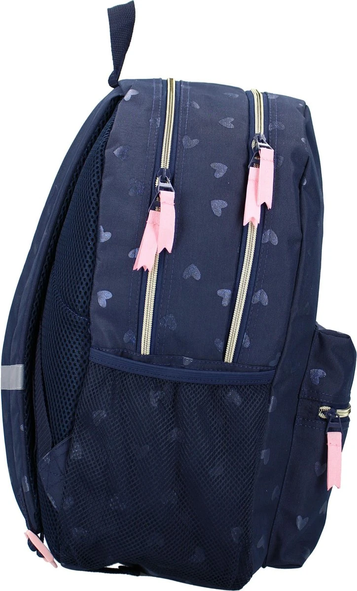 Milky Kiss Ballerina - Rugzak - Schooltas meisje - Blauw - Hartjes Milky Kiss Ballerina - Rugzak - Schooltas Meisje - Blauw - Hartjes -Optimaal Reisopslag Winkel 724x1200 3