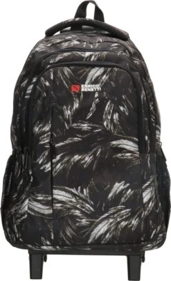 Enrico Benetti Trolleyrugzak - Rugzak Trolley - 2 Wielen - Zwart 6 Enrico Benetti Trolleyrugzak - Rugzak Trolley - 2 Wielen - Zwart -Optimaal Reisopslag Winkel 733x1200 4