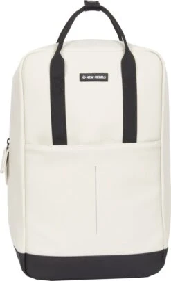 New Rebels® Julan - Rugtas - Beige - Waterbestendig - 42x12x28cm - Rugzak / Backpack -Optimaal Reisopslag Winkel 734x1200 3