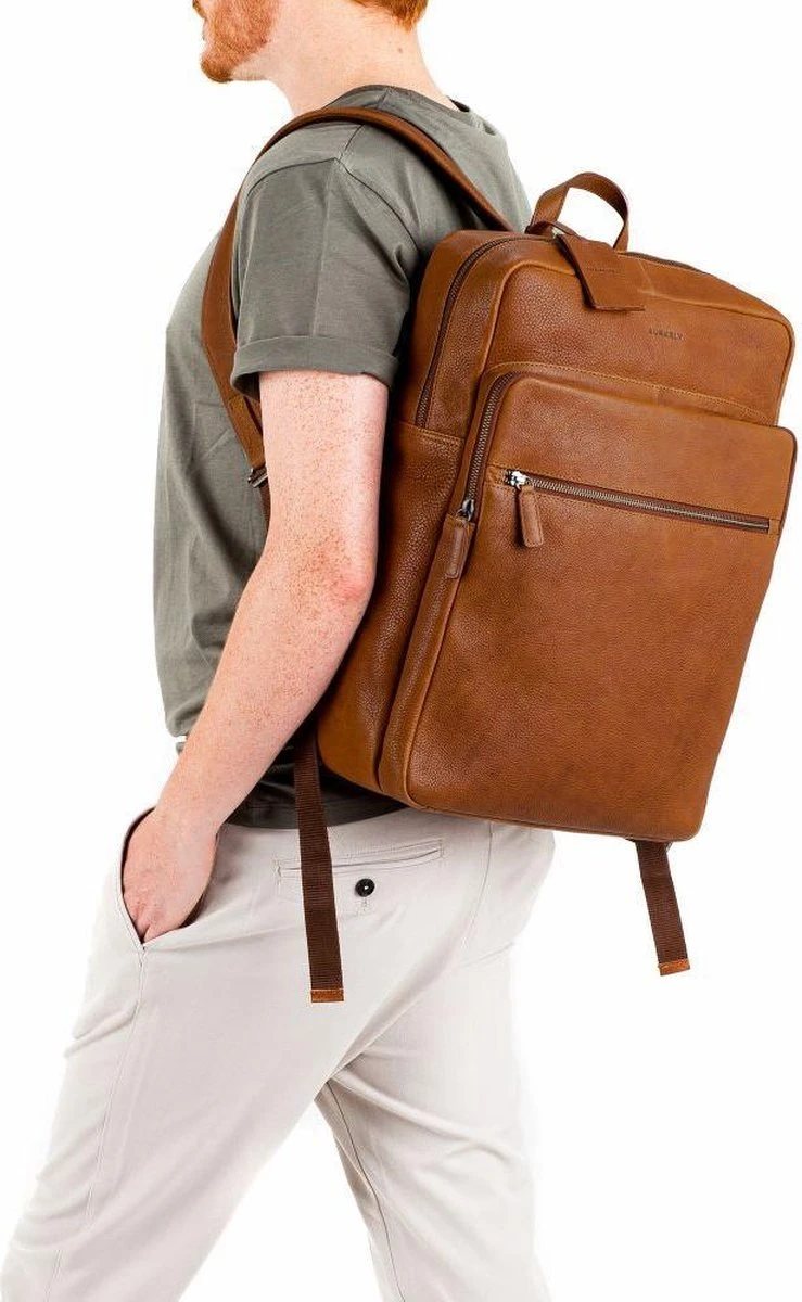 Burkely Antique Avery Unisex Rugzak Rits 15.6'' - Cognac Burkely Antique Avery Unisex Rugzak Rits 15.6'' - Cognac -Optimaal Reisopslag Winkel 739x1200 3