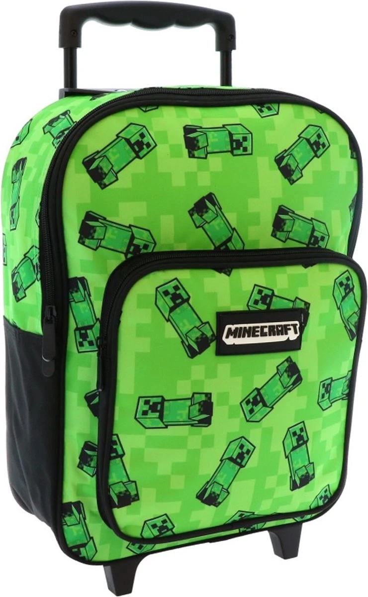 Minecraft jongens trolley 29x15x38 groen Minecraft Jongens Trolley 29x15x38 Groen -Optimaal Reisopslag Winkel 740x1200 2
