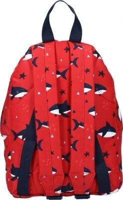 Prêt Get Excited Rugzak - Rood - Haai -Optimaal Reisopslag Winkel 743x1200