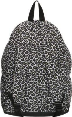 Enrico Benetti Londen 46121 Laptoprugzak Met 14" Laptopvak - Olijfgroen Panter Print -Optimaal Reisopslag Winkel 743x1200 3