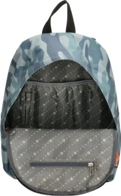 Beagles Originals Limited Edition Rugzak - 14 Inch Laptopvak - Blauw Camouflage -Optimaal Reisopslag Winkel 745x1200 9