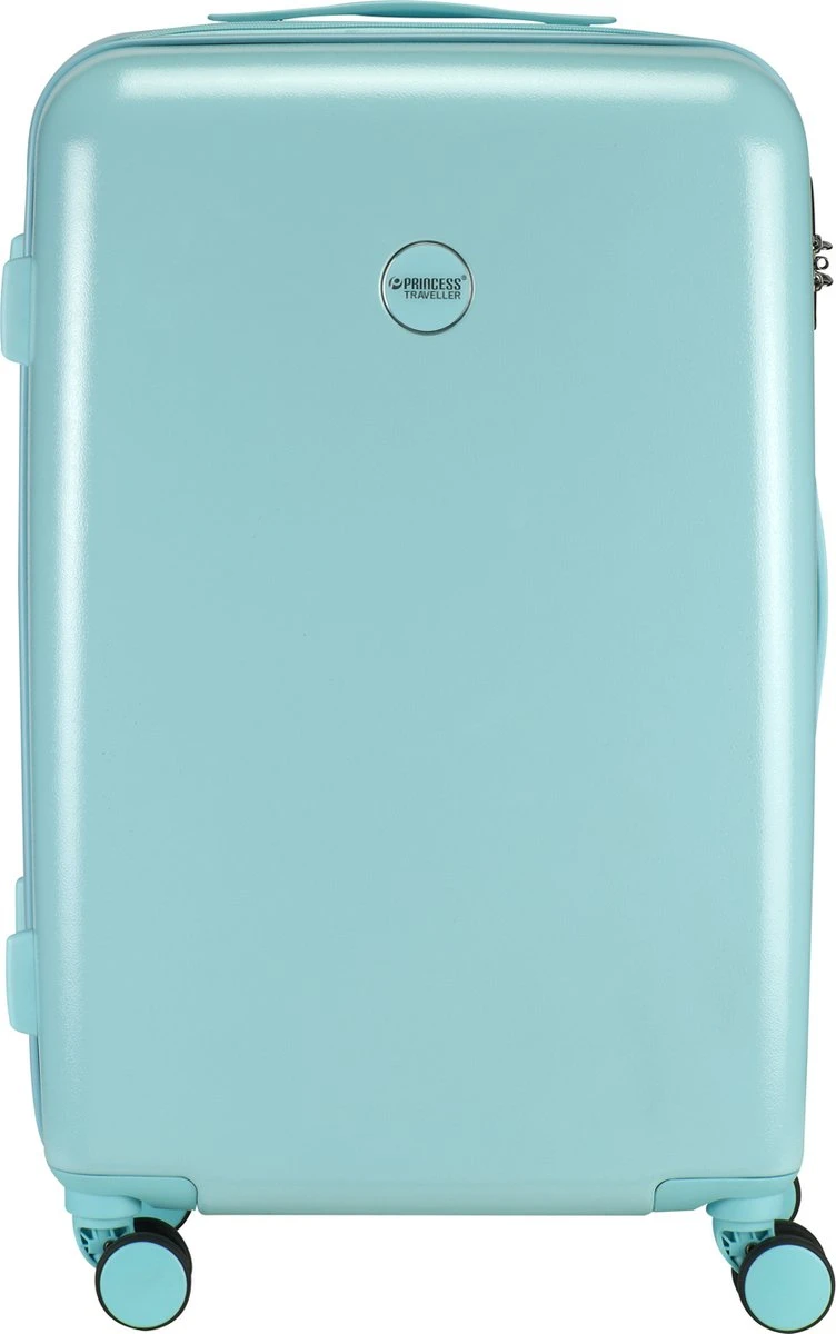 Princess Traveller Harlem - Reiskoffer - Blauw - M - 66cm Princess Traveller Harlem - Reiskoffer - Blauw - M - 66cm -Optimaal Reisopslag Winkel