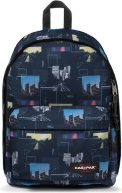 Eastpak Out Of Office Rugzak - Shapes Blue -Optimaal Reisopslag Winkel 760x1200 3