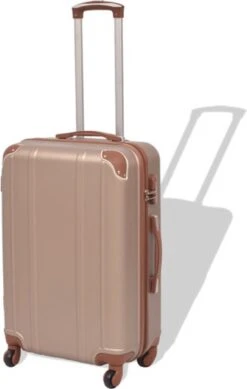 VidaXL Harde Rolkoffer Set Champagnekleurig 4-dlg -Optimaal Reisopslag Winkel 762x1200 4
